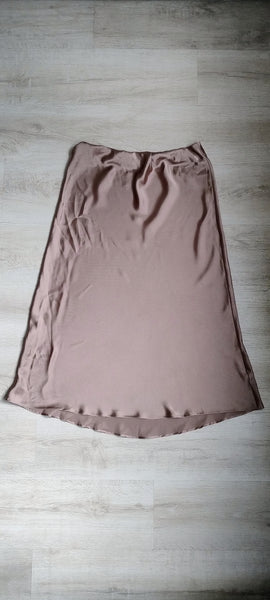 Jupe satin Champagne