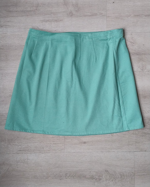 Jupe Portefeuille Menthe