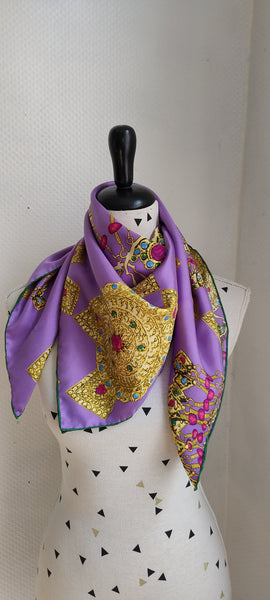 Foulard En Soie Joyaux