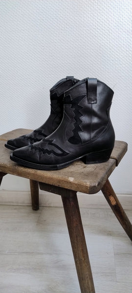 Santiags en cuir Bronx T37