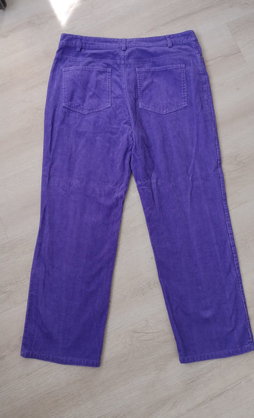 Pantalon côtelé Ultra Violet