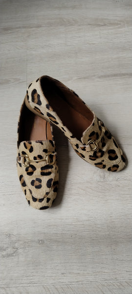 Mocassins Léopard Monop 38