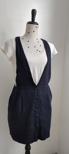 Jupe Bretelle Marine Des Petits Hauts
