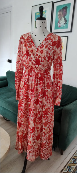Robe Longue Fleurie