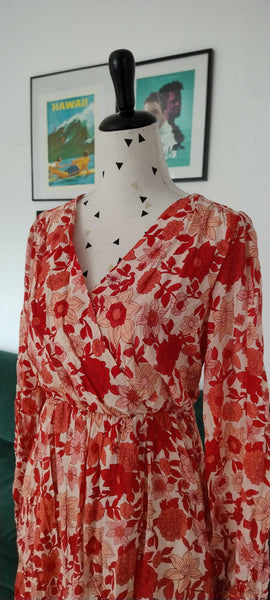 Robe Longue Fleurie