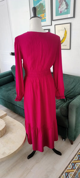 Robe Longue Magenta