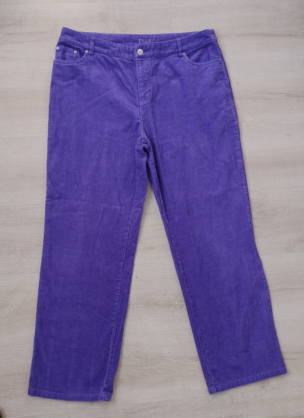 Pantalon côtelé Ultra Violet