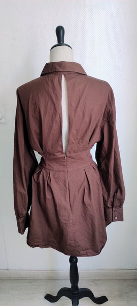 Robe corset Chocolat