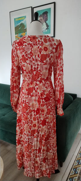Robe Longue Fleurie