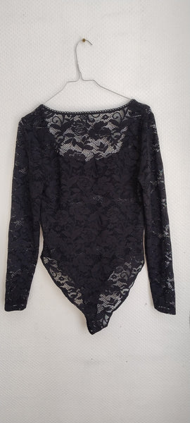 Body dentelle noire