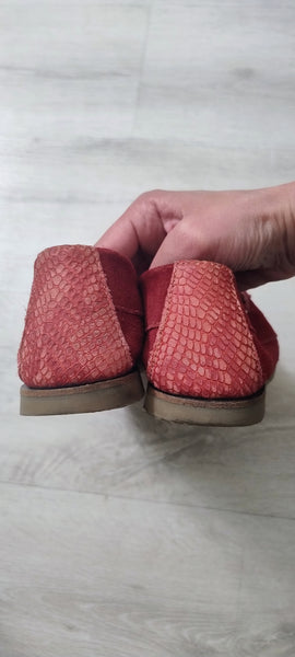 Mocassins Daim Rouges 39