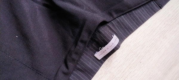 Pantalon larges jambes Sarah Pacini Noir