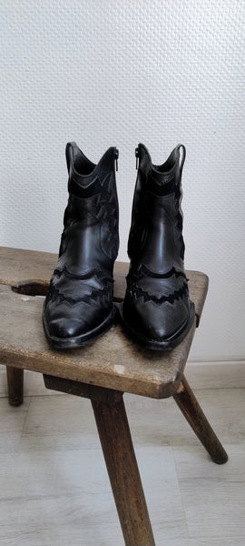 Santiags en cuir Bronx T37