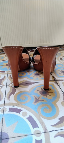 Mules Yves Saint Laurent Vintage T38