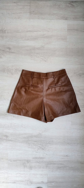 Short Neuf Simili cuir