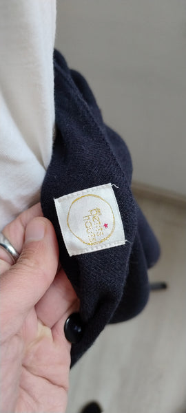 Jupe Bretelle Marine Des Petits Hauts