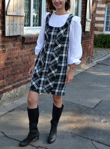 Robe Carreaux Vintage