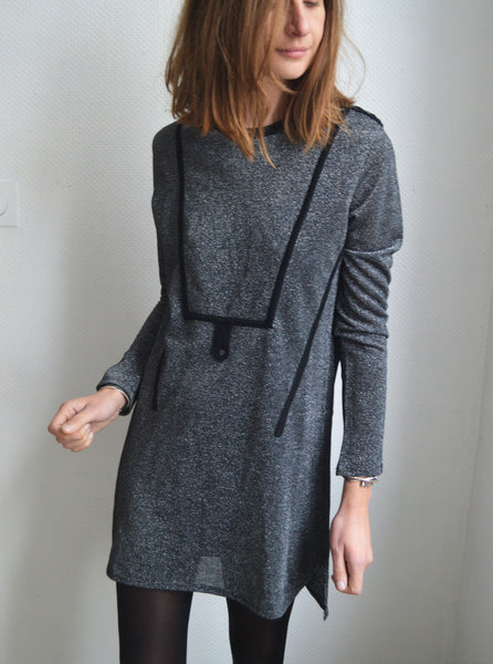 Robe Argent Zadig & Voltaire