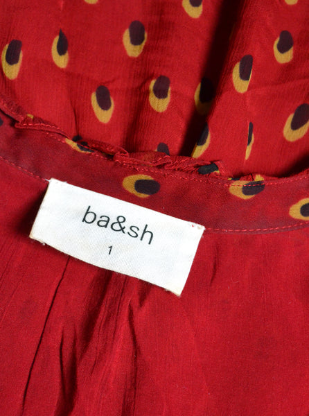 Robe Ba&sh Barie Rouge