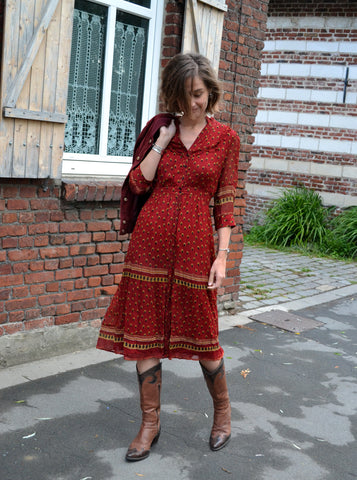 Robe Ba&sh Barie Rouge