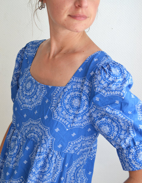 Robe Bandana Bleue
