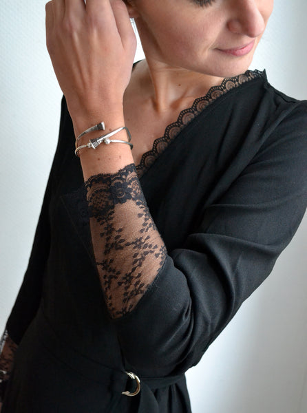 Robe cache cœur dentelle Neuve