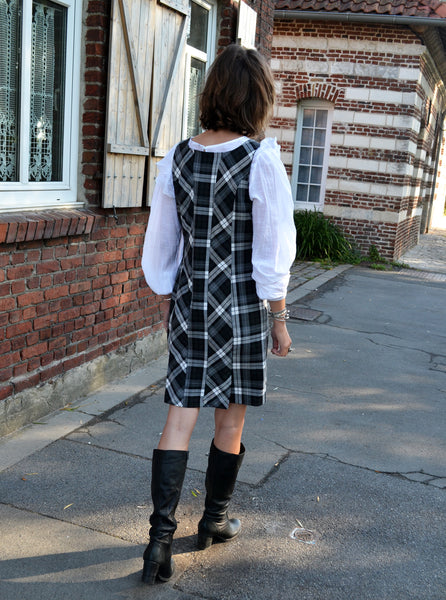 Robe Carreaux Vintage