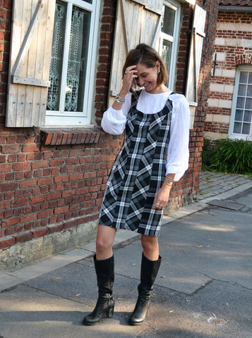 Robe Carreaux Vintage