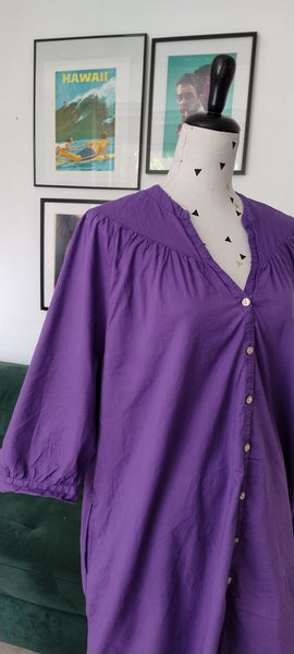 Robe Chemise Violette