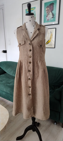 Robe chic en Lin