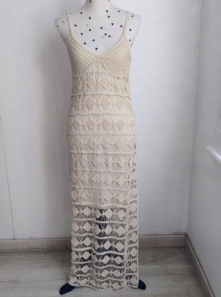 Robe écrue Crochet