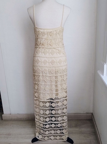 Robe écrue Crochet