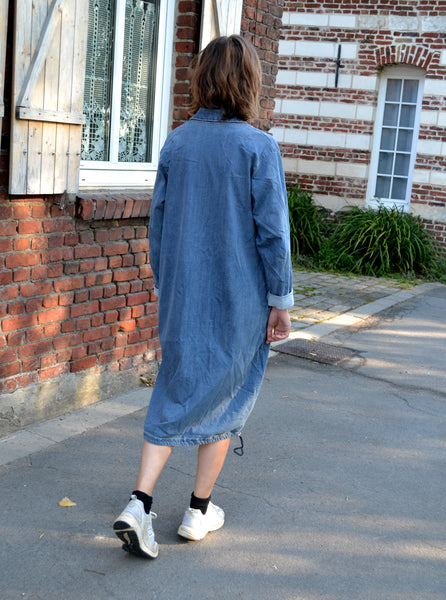 Robe Denim Poudre Organic