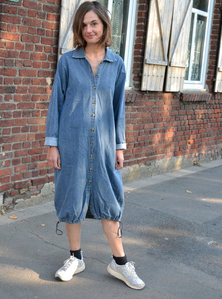 Robe Denim Poudre Organic