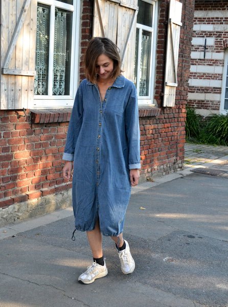 Robe Denim Poudre Organic