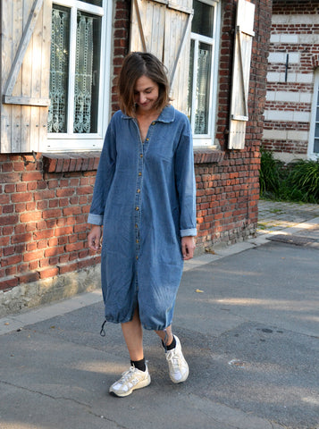 Robe Denim Poudre Organic