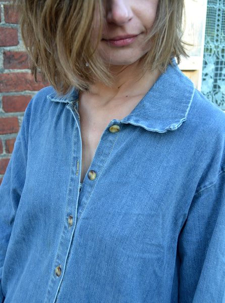 Robe Denim Poudre Organic