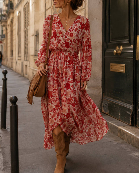 Robe Longue Fleurie