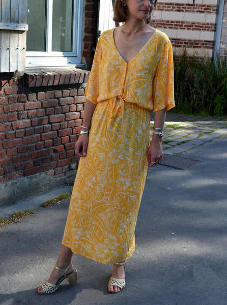 Robe longue Jaune Des Petits Hauts