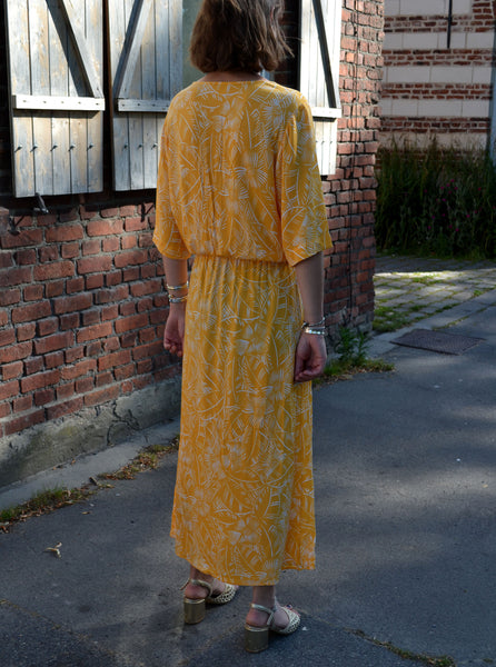 Robe longue Jaune Des Petits Hauts