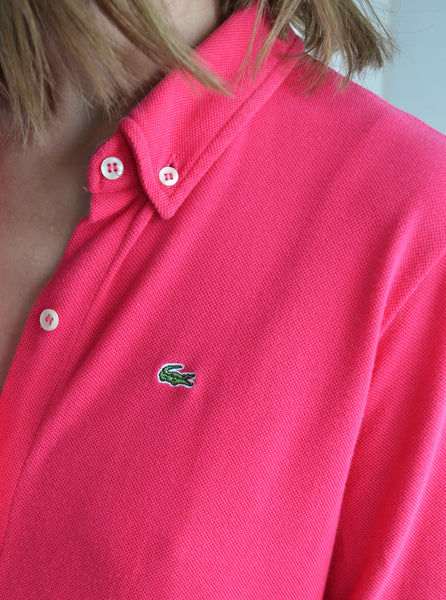 Robe Lacoste Rose