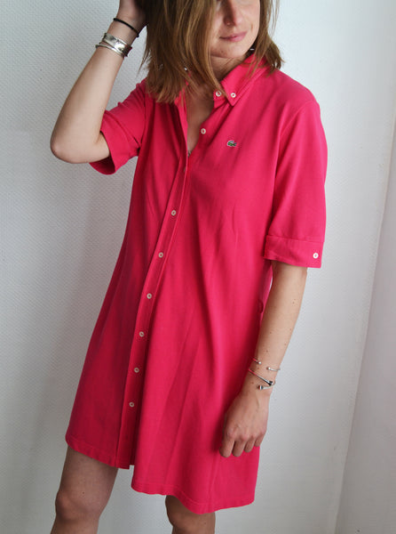 Robe Lacoste Rose
