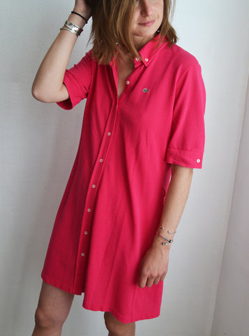 Robe Lacoste Rose