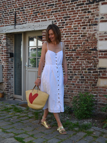 Robe Lin Blanc