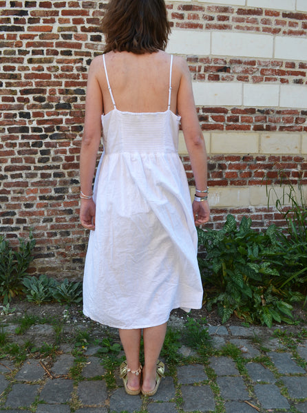 Robe Lin Blanc