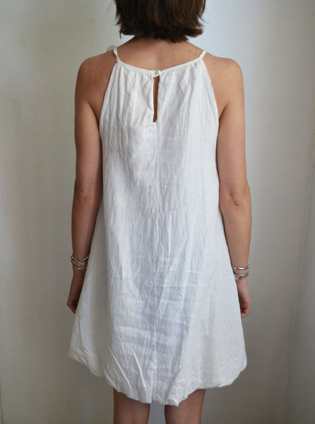 Robe boule Lin