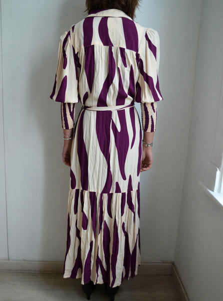 Robe Longue Poppy Field