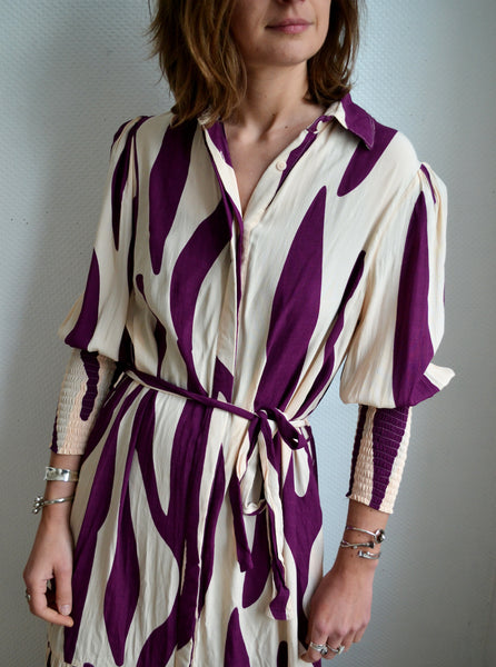 Robe Longue Poppy Field