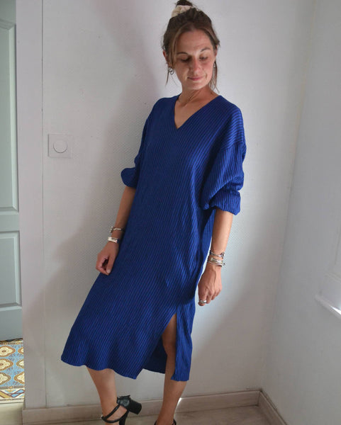 Robe Longue Rayée Roseanna