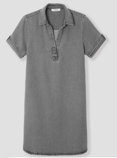 Robe Denim Lyocell Gris